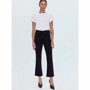 Pistola Black Lennon High Rise Crop Boot Cut Jeans